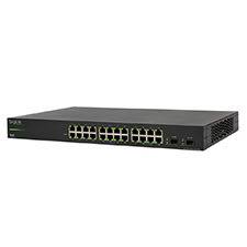 Araknis AN-210-SW-F-24-POE 210 Series Websmart Gigabit Switch with Partial PoE+ | 24 + 2 Front Ports