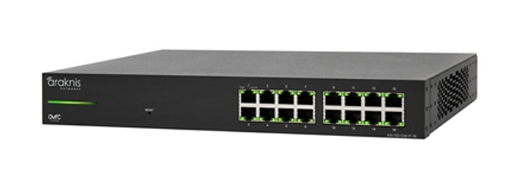 Araknis AN-110-SW-F-16 110 Series Unmanaged+ Gigabit Switch | 16 Front Ports Switch